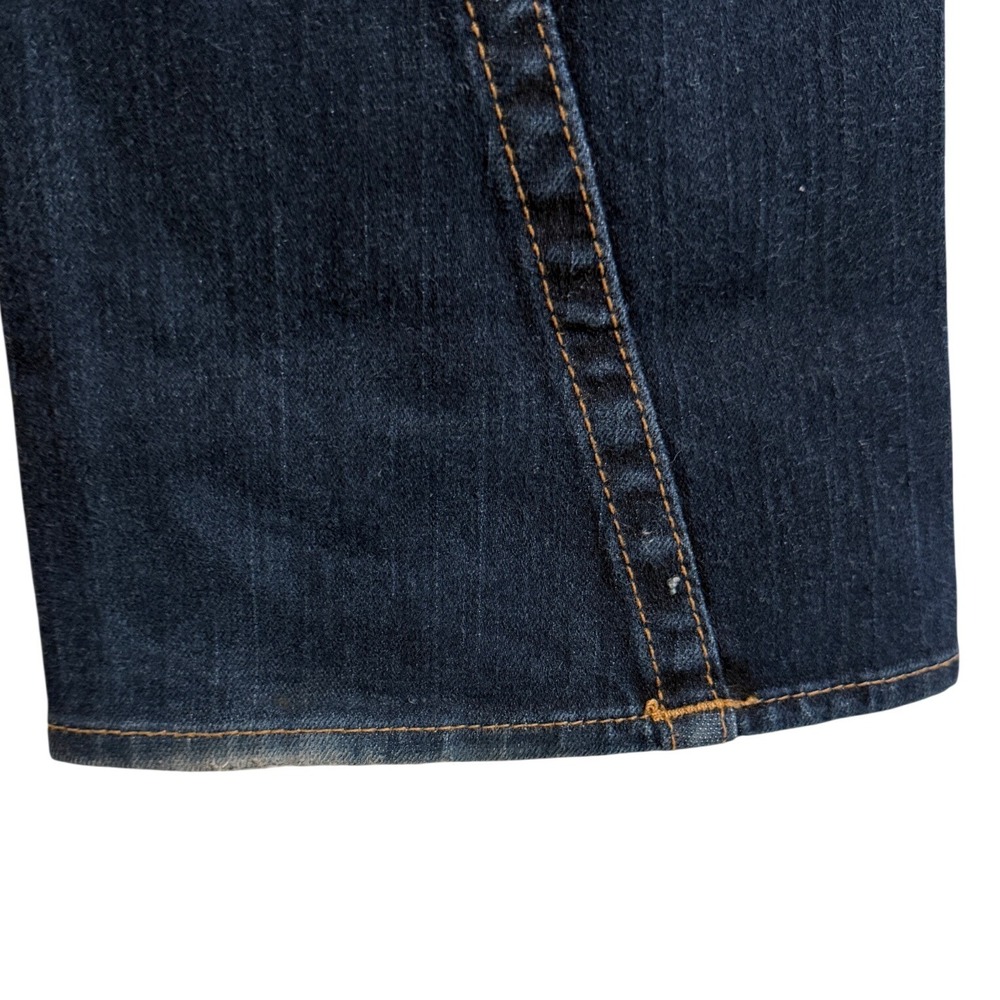 True Religion Joey Dark Wash Flare Jeans Made in USA Low Rise Size 26 - Picture 11 of 11